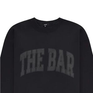 The Bar Black Sweatshirt